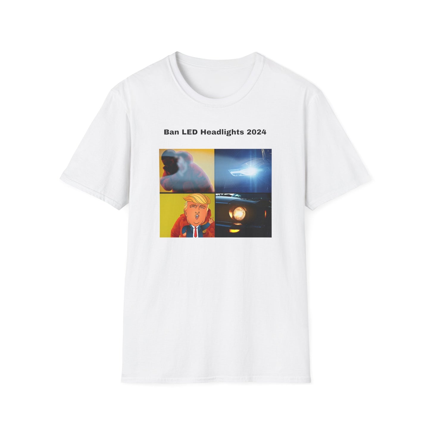 MAKE HEADLIGHTS ORANGE AGAIN Drake Meme T-shirt (Soft Cotton)