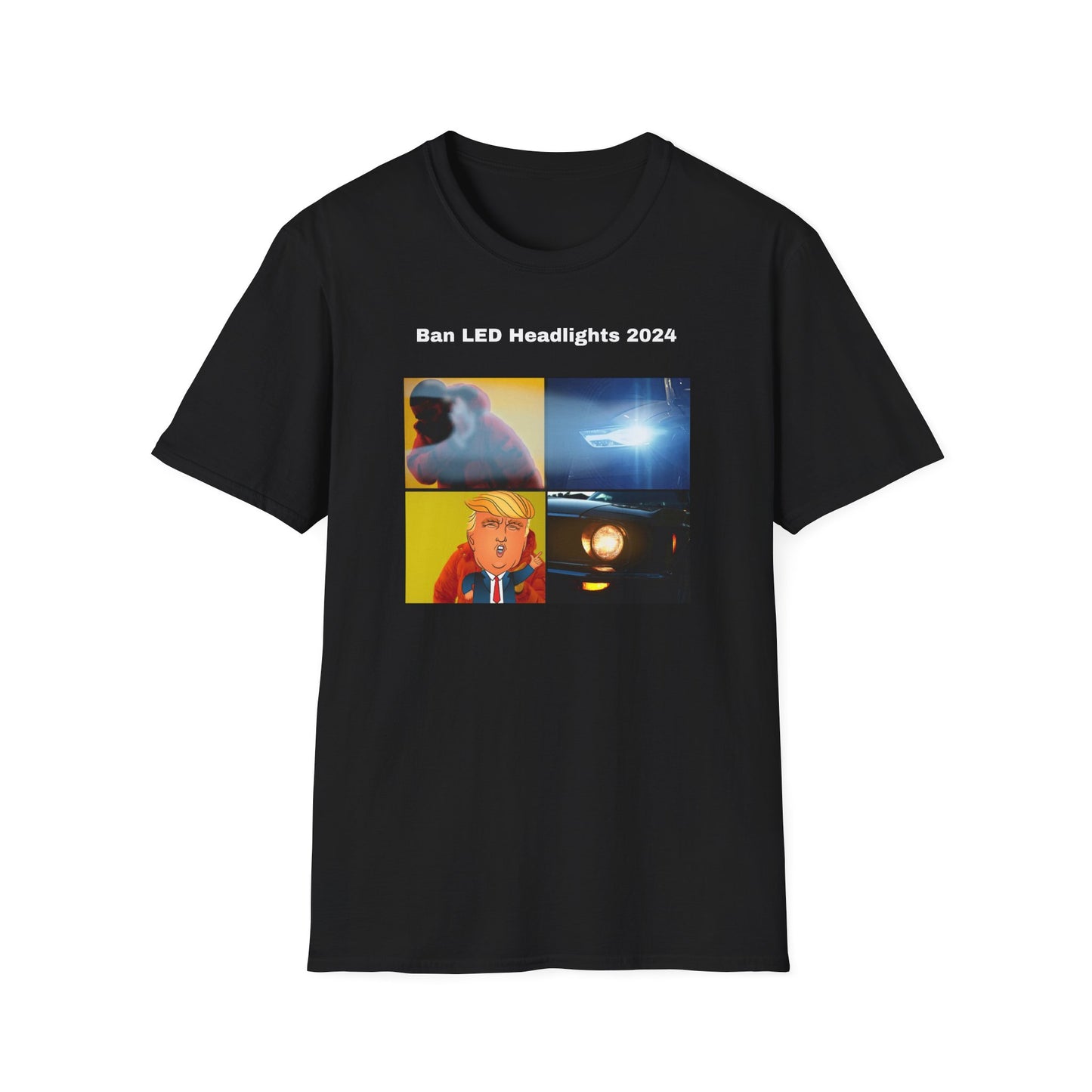 MAKE HEADLIGHTS ORANGE AGAIN Drake Meme T-shirt (Soft Cotton)